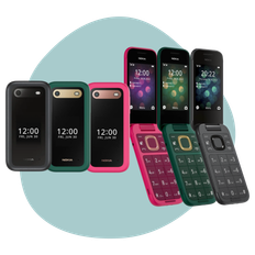 Nokia 2660 Flip 4G - Grøn