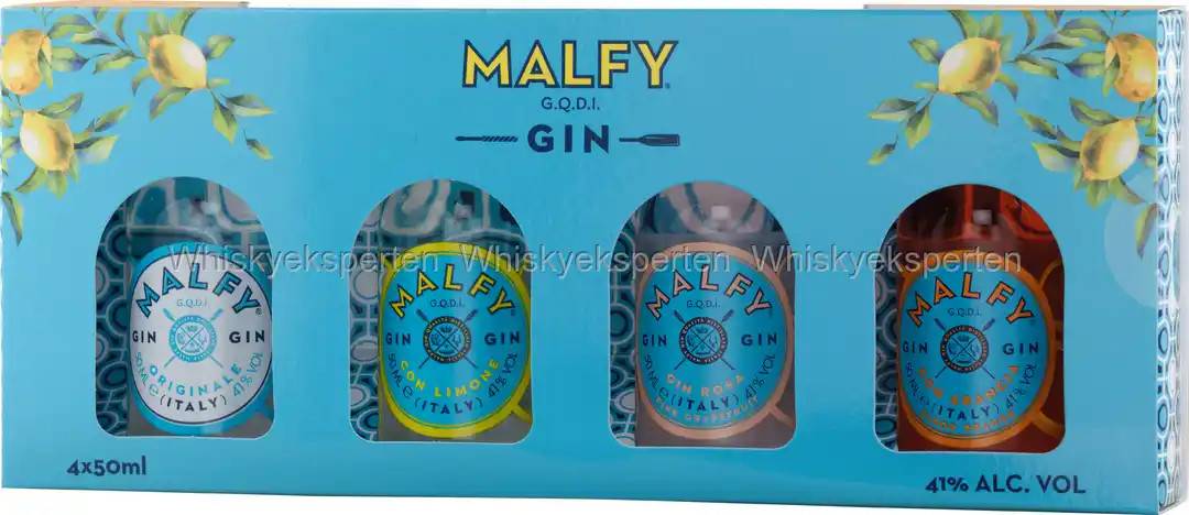 Malfy Gin Miniature Set - 4 x 5 cl 20 cl, 41%