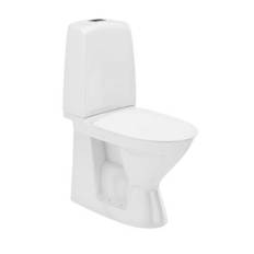 Ifö Spira 6260 gulvtoilet m/Rimfree, Ifø Clean og Sensor skyl - Batteri