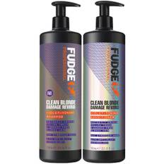 fudge Care Clean Blonde Damage Rewind Duo