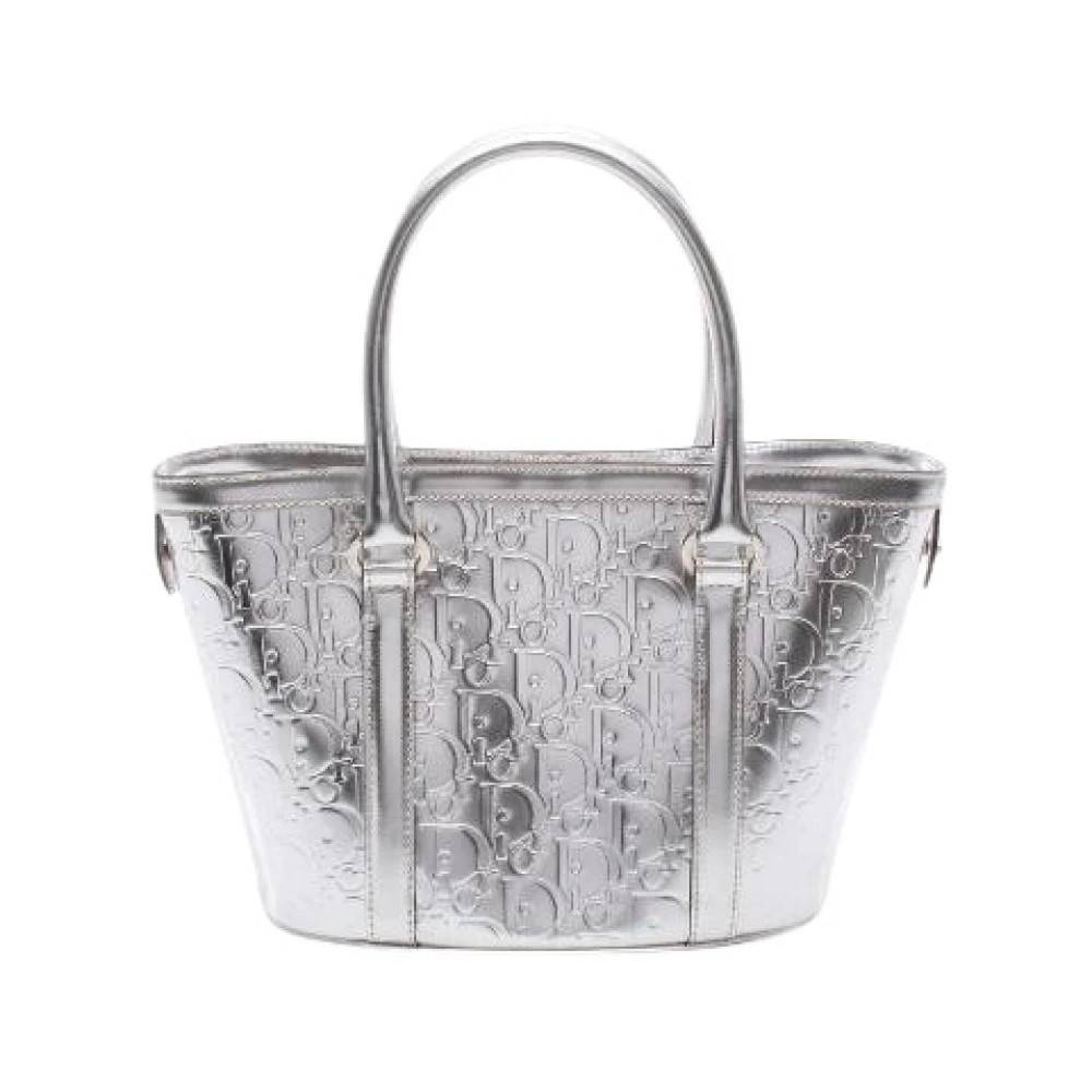 Dior Vintage - Pre-owned Oblique Läder Tote Bag Vintage - Dam - ONE Size - Läder