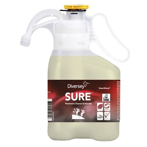 Sanitetsrengöring SURE Washroom Cleaner - 1,4L pH=12 oparfymerad SD