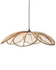 Loftlampe GILO Rattan Naturlig