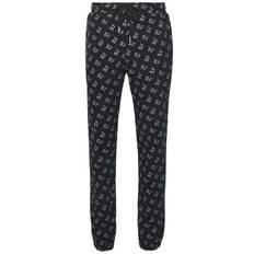 Sixth June Herren Sweat-Jogger Baumwoll-Jogger Freizeit-Hose Jogging-Hose Homewear 22664 Schwarz