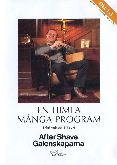 DVD - En Himla många program (After Shave Galenskaparna) del 1-3 (Beg)