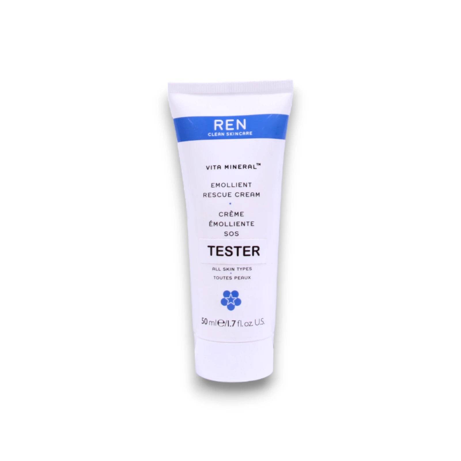 REN Vita Mineral blødgørende reparationscreme 50 ml tester