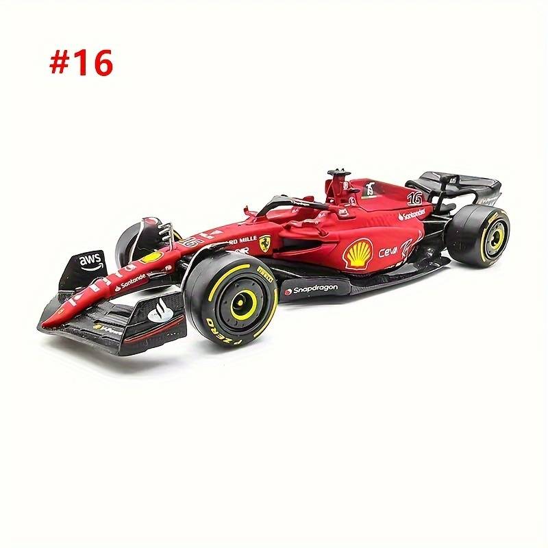 TEMU Bburago 1:43 Scale For F1-75 Car Model Suitable For Collectors & Hobbyists - Alloy Diecast Replica With Iconic For , Collectible Toy Car Gift (compatible For Display)