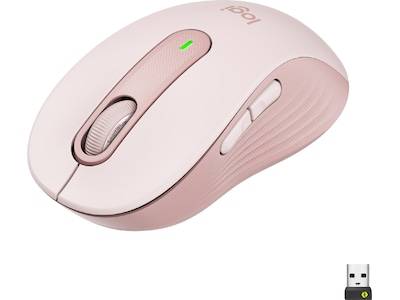 Logitech Signature M650 Medium  trådlös mus Rosa