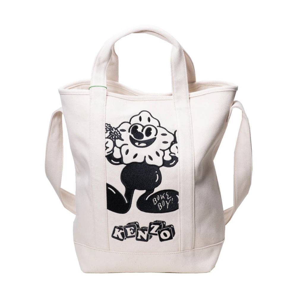 Kenzo - Print Tygväska Väskor - Dam - ONE Size - Bomull