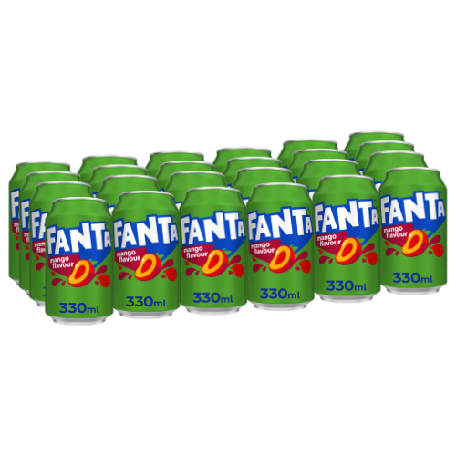 Fanta - Mango 330ml (Storbritanien) - 24-pack