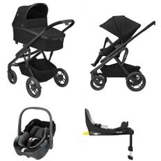 Maxi-Cosi Lila XP+ barnvagnspaket - Svart