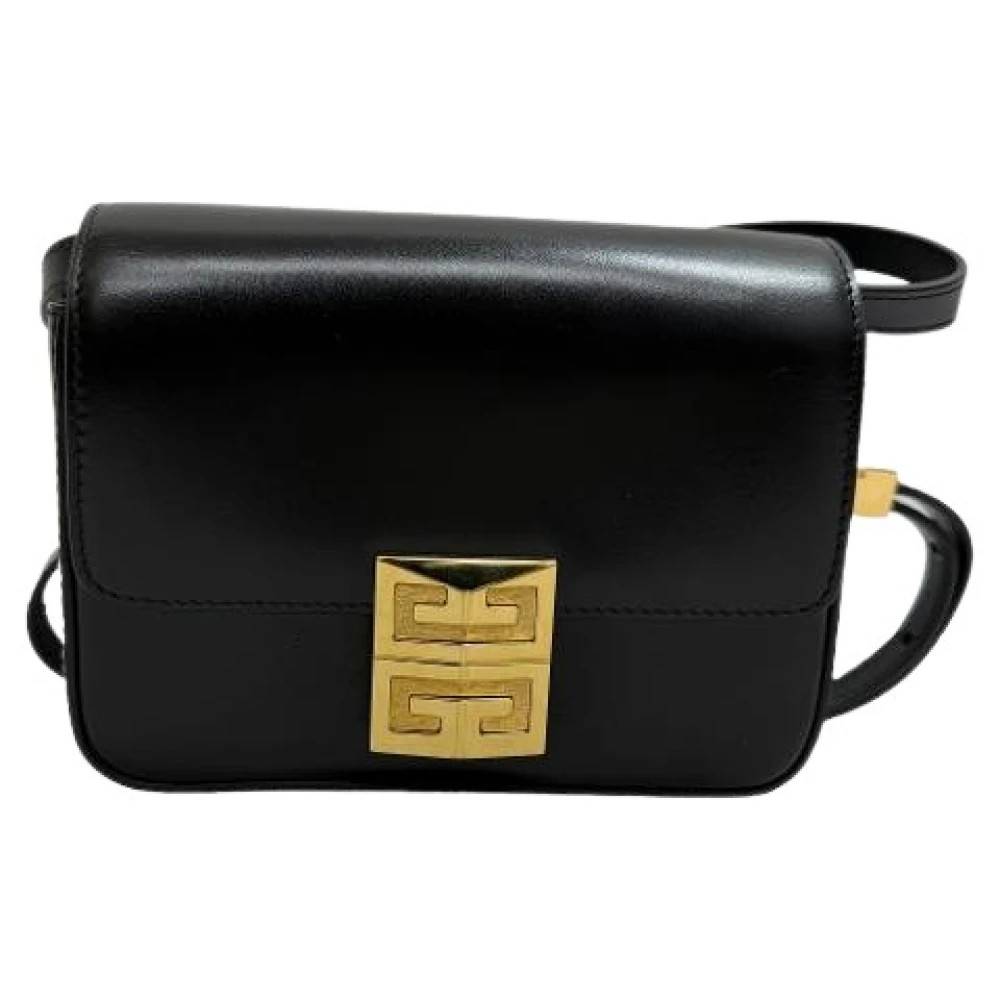 Givenchy Pre-owned Pre-owned Mini 4G Crossbody Taske - Vintage - Dame - Sort - ONE SIZE - Læder