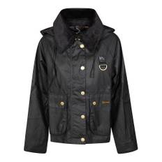 Barbour, Jacka, Dam, L, Kort huva vaxjacka