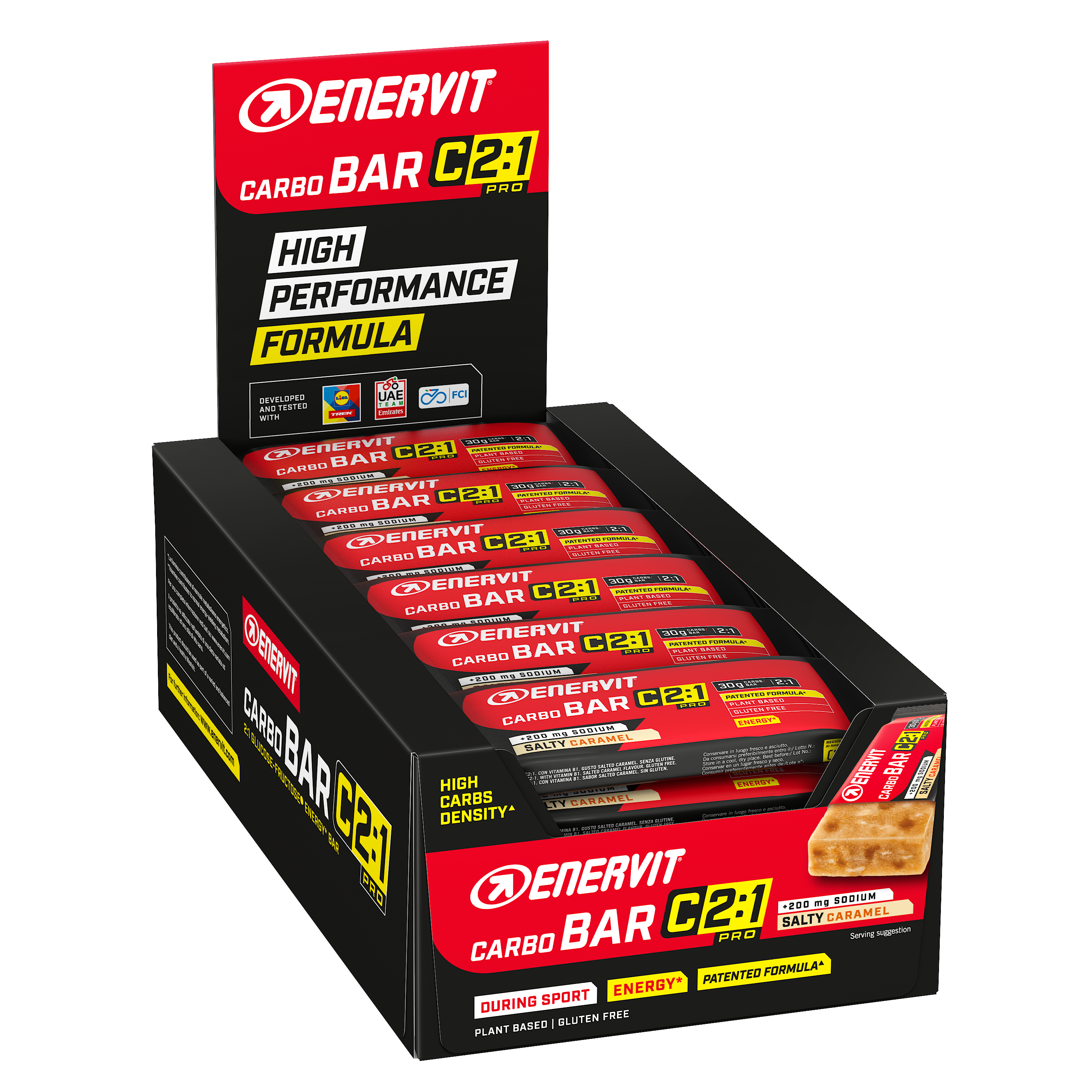 Enervit C2:1 Carbo Bar Salty Caramel 30x45g