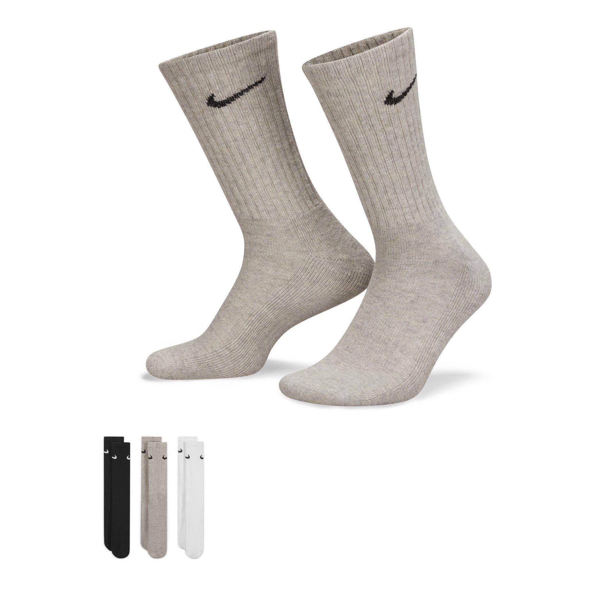 Nike Everyday 3 Pack Cotton Cushioned Crew Socks