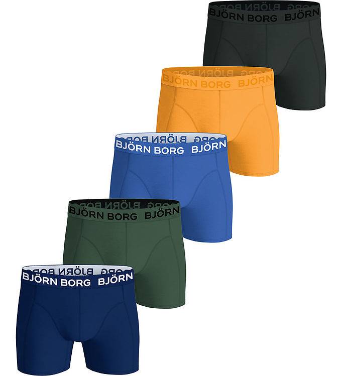Björn Borg Boxershorts - 5-pack - Multi - Björn Borg - 9-10 år (134-140) - Boxershorts