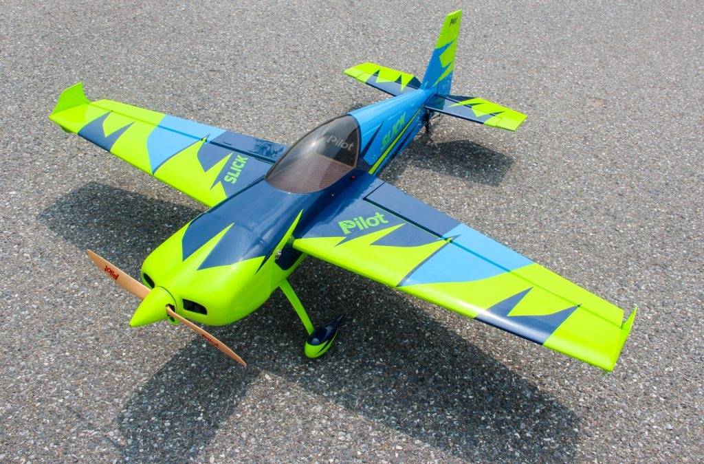 Pilot RC 74" Slick 1880mm Green-Blue