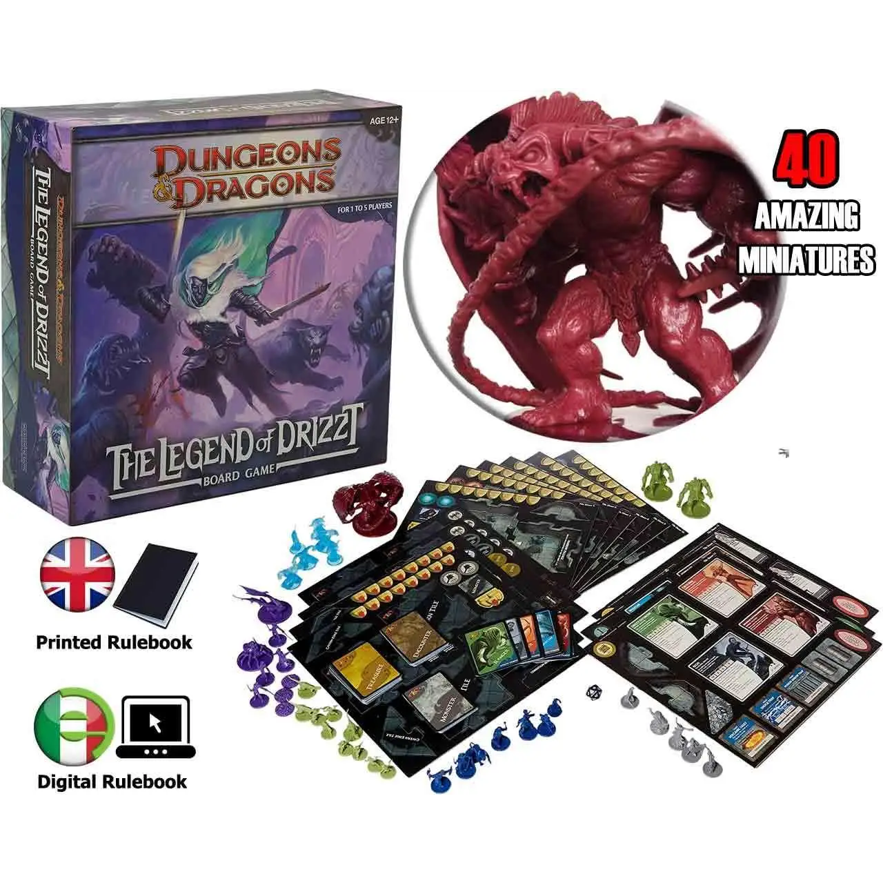 Dungeons & Dragons: The Legend of Drizzt - Board Game
