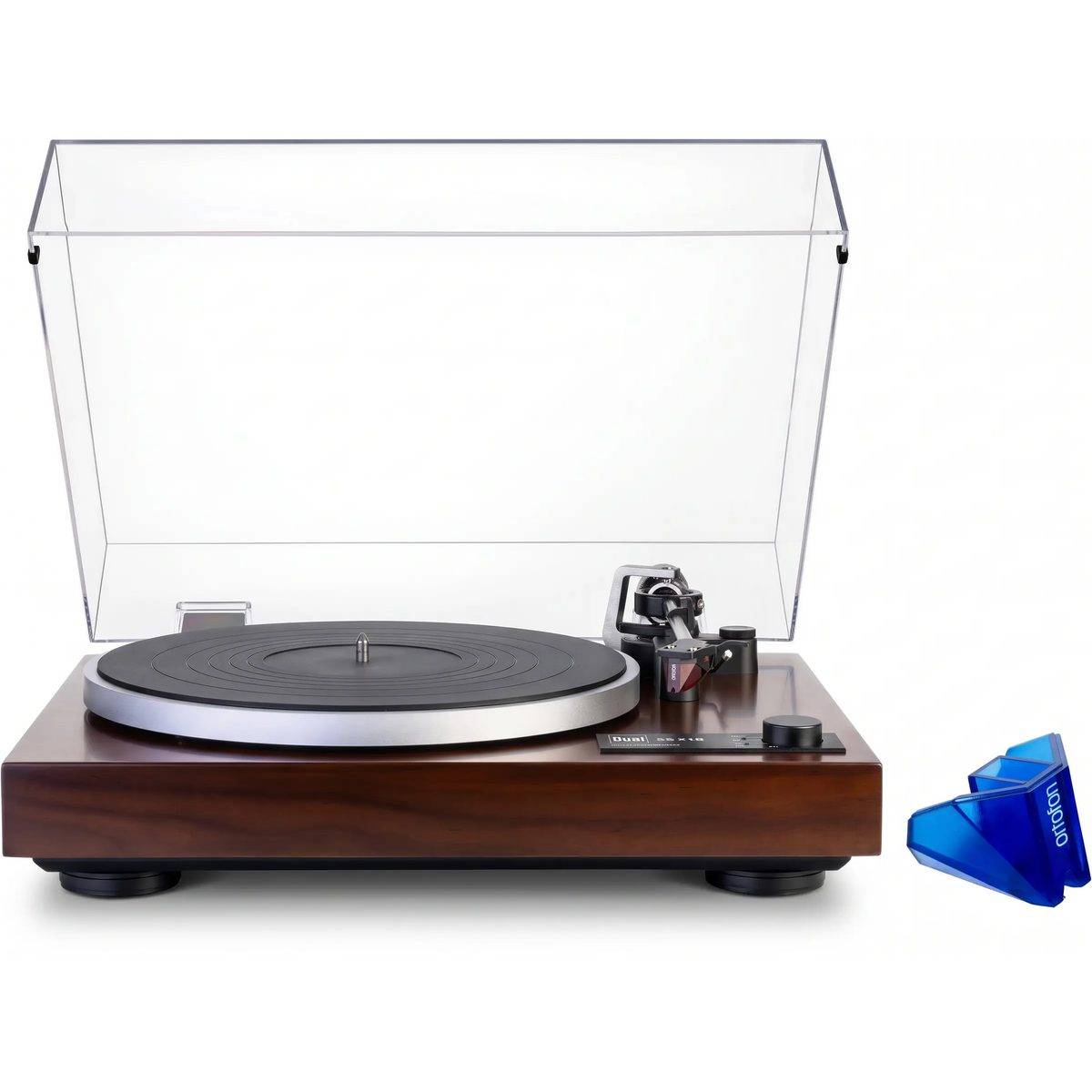 Dual + Ortofon CS 518 WN + Nålmikrofon 2M blue