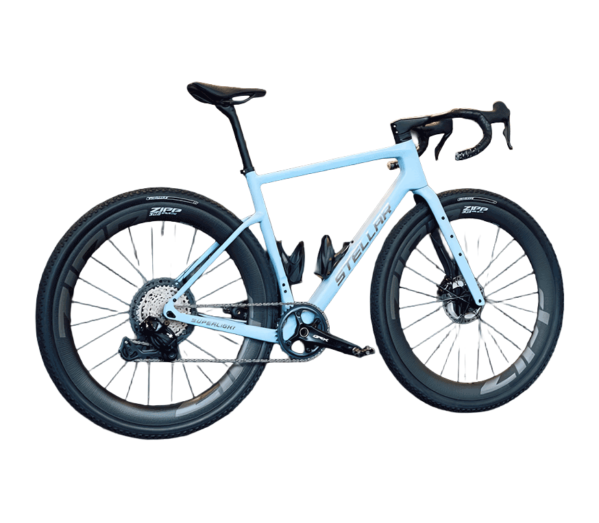 STELLAR - Gravel - Full Integrated - - 58 cm - Light blue