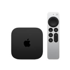 Apple TV 4K (Wi-Fi + Ethernet) - 3. generation - AV-afspiller - 128 GB - 4K UHD (2160p) - 60 fps - HDR