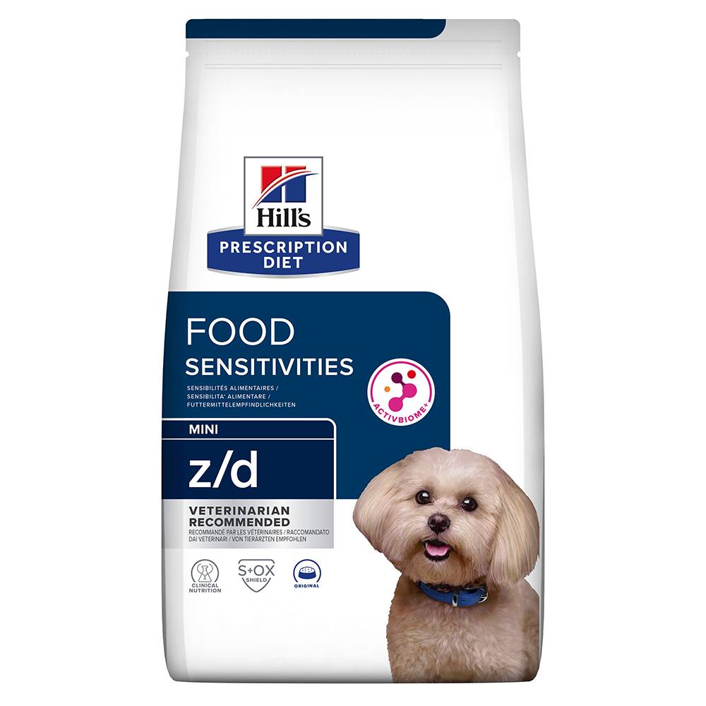 2x6kg z/d Allergy & Skin Care Mini Hill's Prescription Diet hundefoder