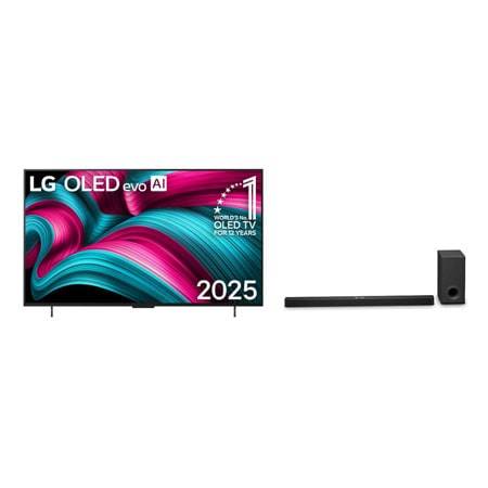 LG C5 OLED 42" TV & NS90TY Soundbar - OLED42C54LA.NS90TY