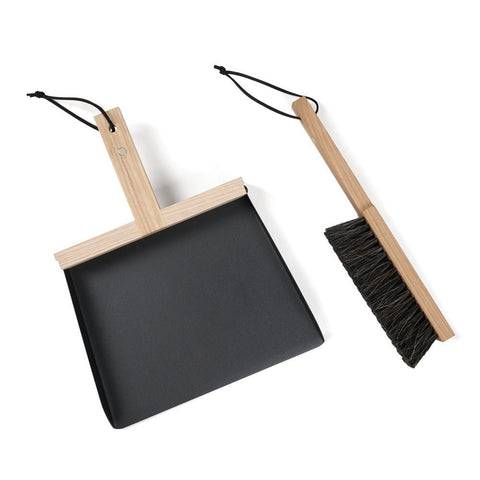 Borste och sopskyffel Set - Premium
