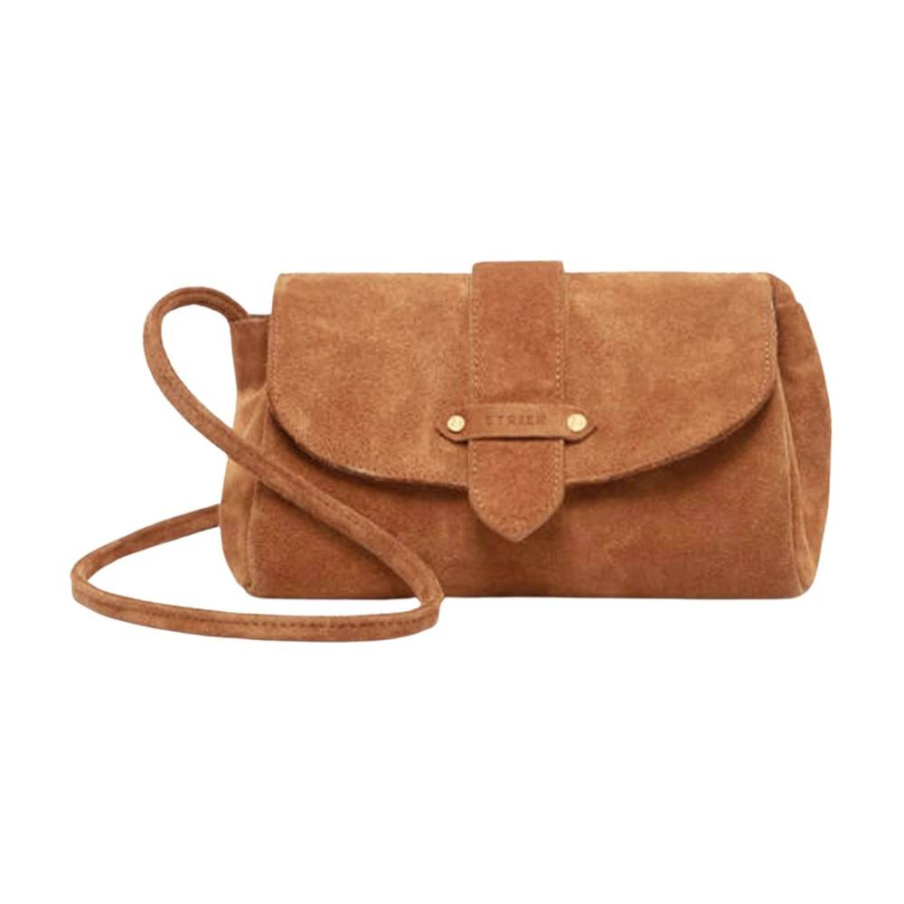 Etrier Agnès Crossbody Taske - Tasker - Dame - Brun - ONE SIZE - Bomuld