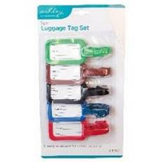 Ashley 4Pc Luggage Tag Set