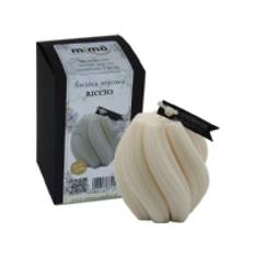 Riccio naturligt fritstående soyalys
