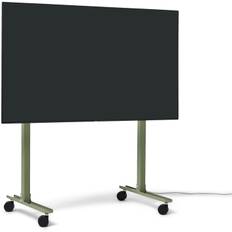 Pedestal Straight Rollin' TV-Stander H105 cm, Mossy Green