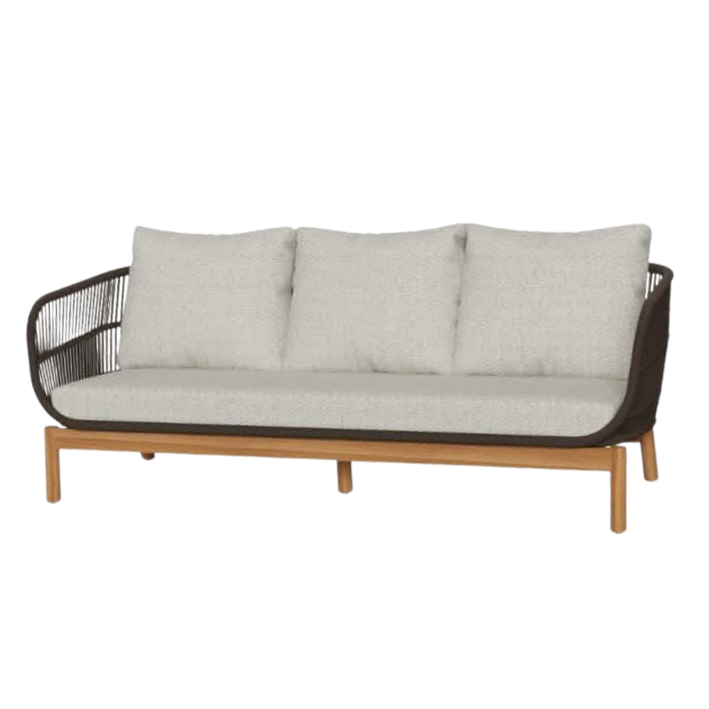 Tokheim 3-Pers. Loungesofa - Brun Reb