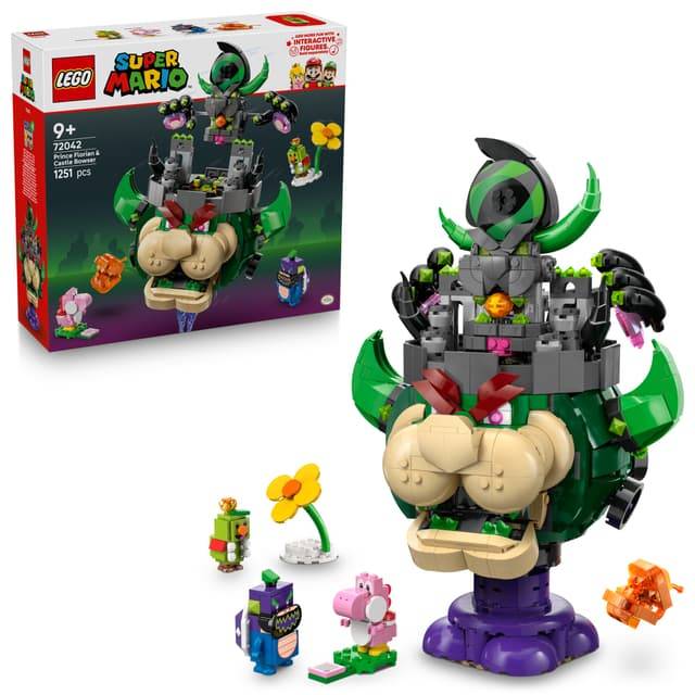 LEGO Super Mario Prince Florian och Castle Bowser 72042