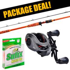 Patriot Fireball Xtreme Pike + Abu Garcia Revo Max 41 multirullset med flätlina