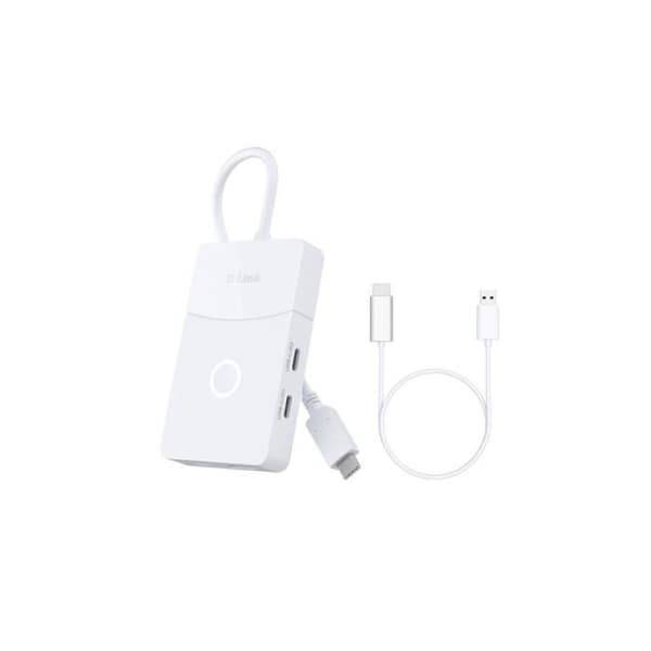 USB-C Hub - D-LINK - 5-i-1 - Trådløs - HDMI - 5 porte