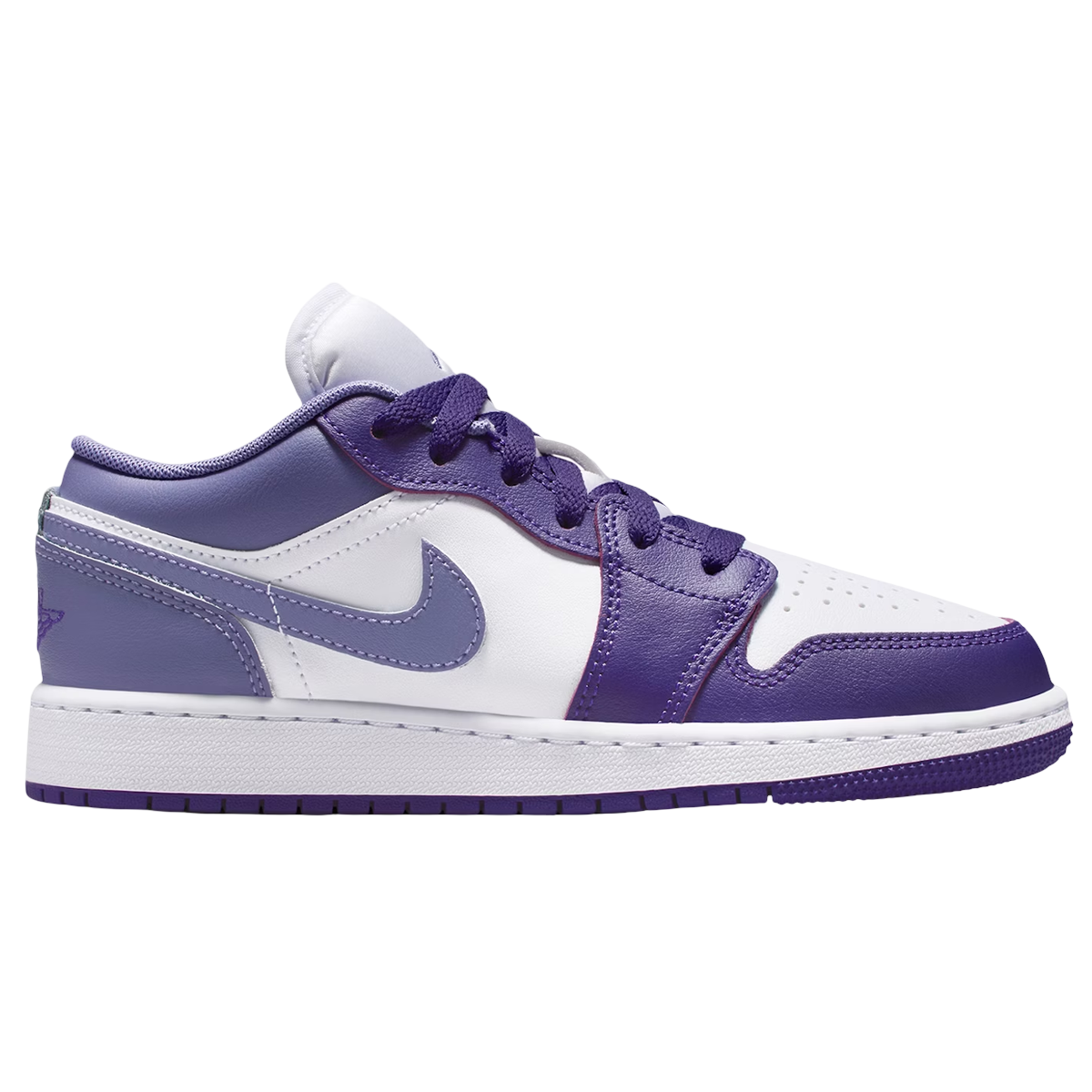 Jordan 1 Low Court Purple White Dusty Amethyst