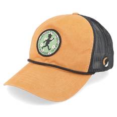 Emil I Lönneberga - Brun trucker Keps - Emil Blossom Circle Unstructured Brown Trucker @ Hatstore