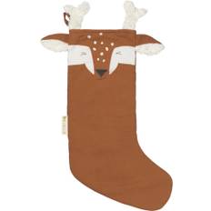 Fabelab Christmas Stocking Deer Cinnamon One Size - Øvrig Dekoration hos Magasin