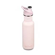 Klean Kanteen klassisk smal med sportkeps rostfritt stål i himmelsk rosa, 800 ml, 1010592