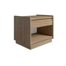 Kaagaard 215037 Sengebord med Sokkel 34x50x37 cm - Oliebehandlet Eg