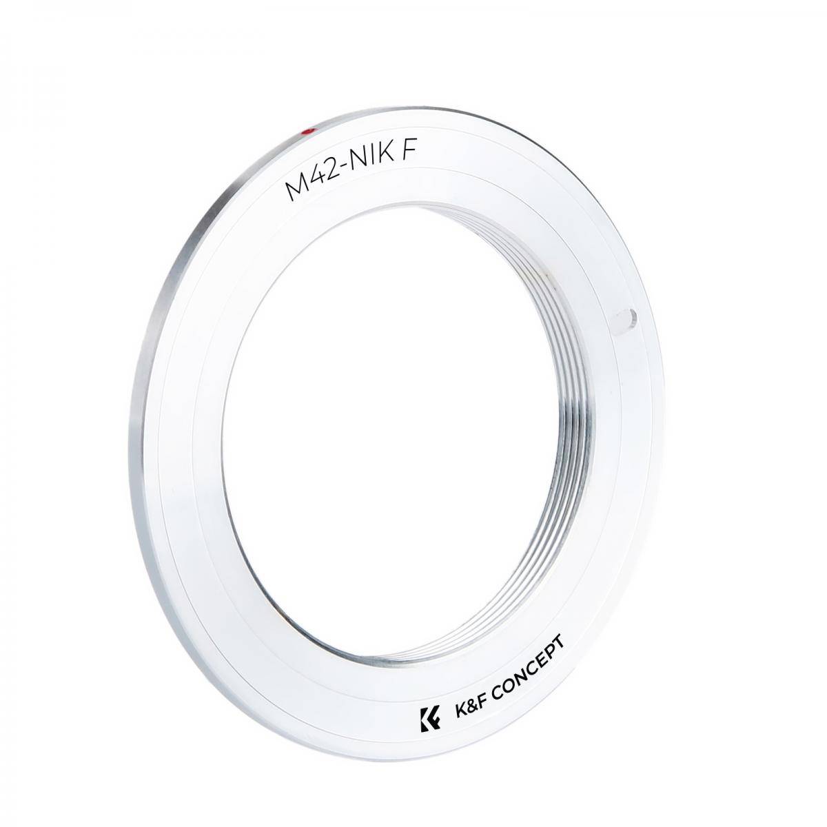 KENTFAITH M42 Lenses to Nikon F Lens Mount Adapter K&F Concept M10171 Lens Adapter