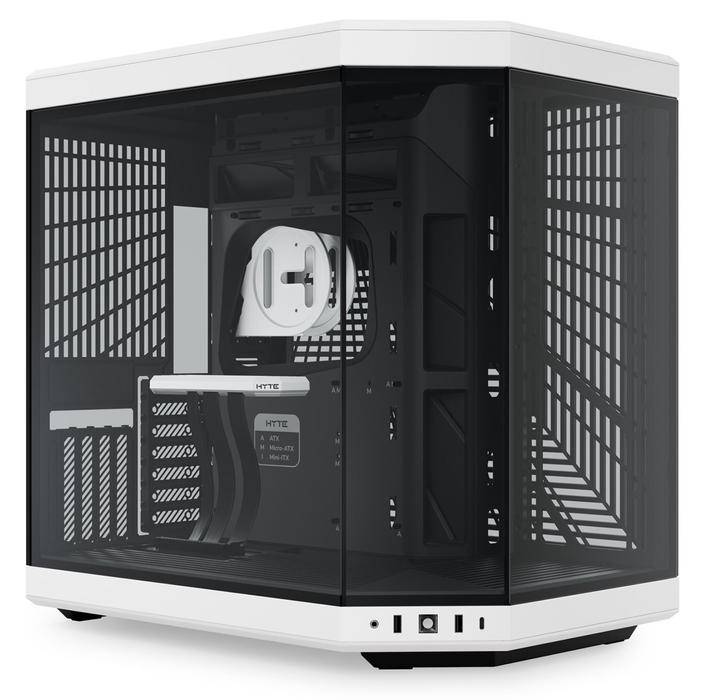 HYTE Y70 Midi Tower Svart, Vit