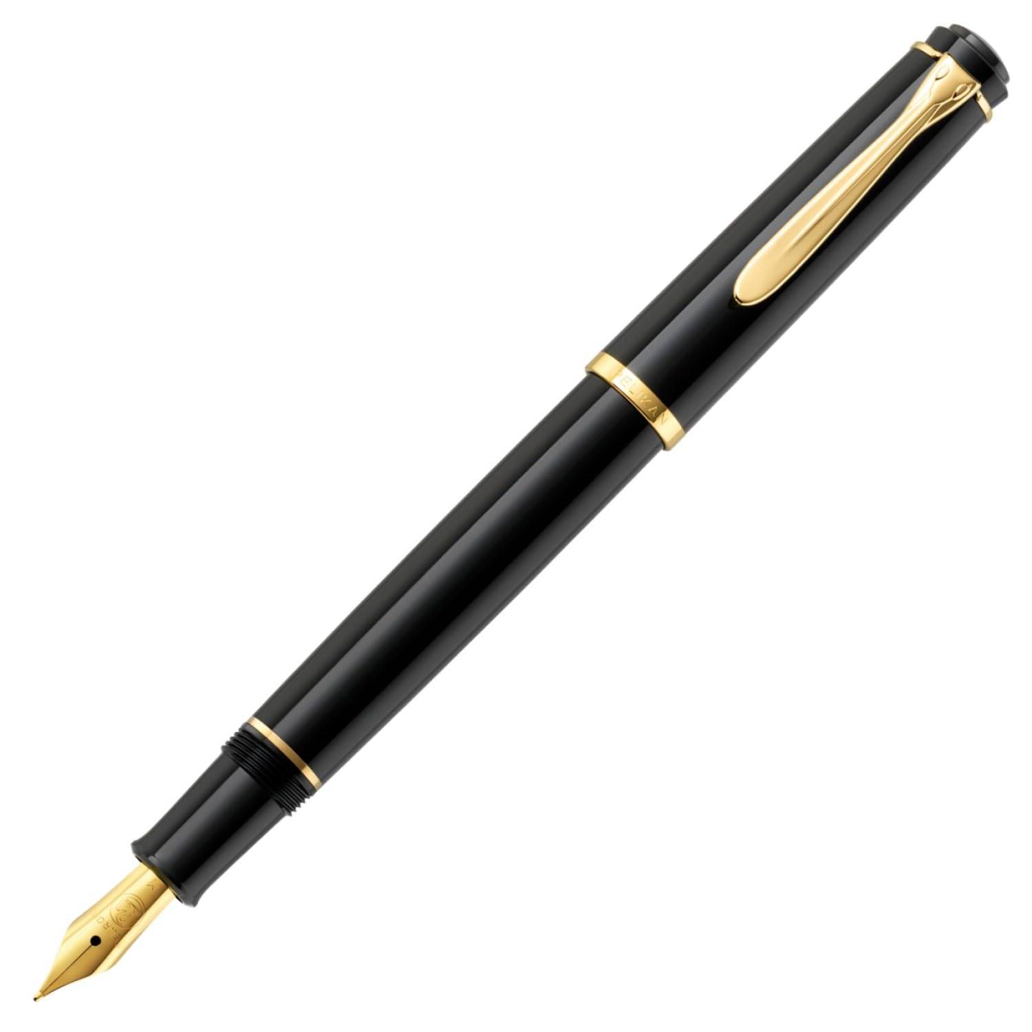 Pelikan reservoarpenna EF Extra Fine Point Black Classic P200 Vanlig importerad produkt svart