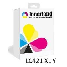 LC421XL Yellow blæk til Brother Uoriginal