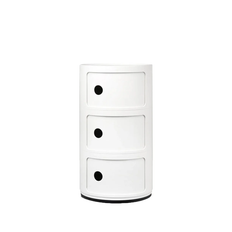 Kartell Componibili 3 Rum - Hvid