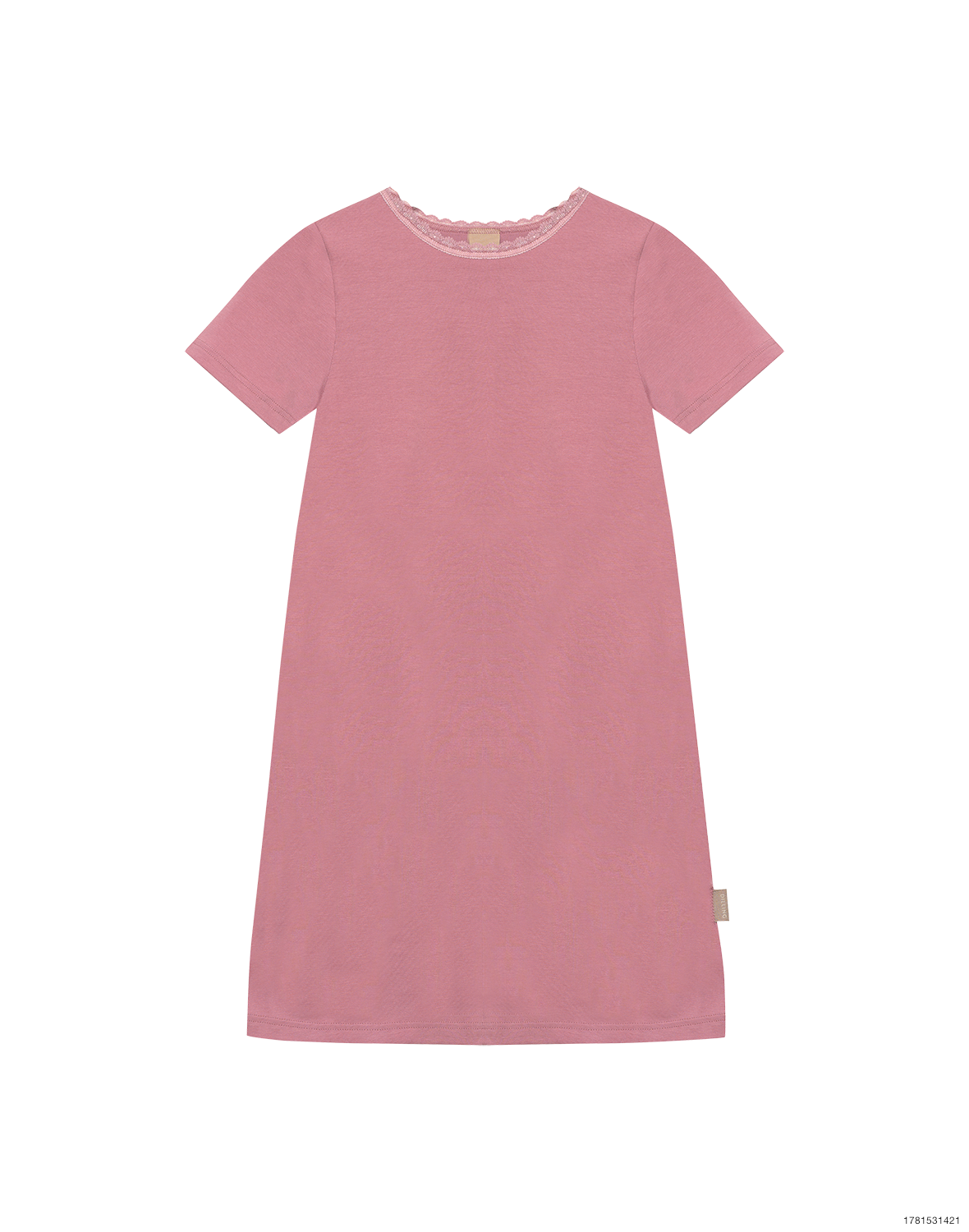 T-shirt kjole i bomuld til børn