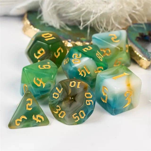 Chaos set - Green blend rollespilsterninger