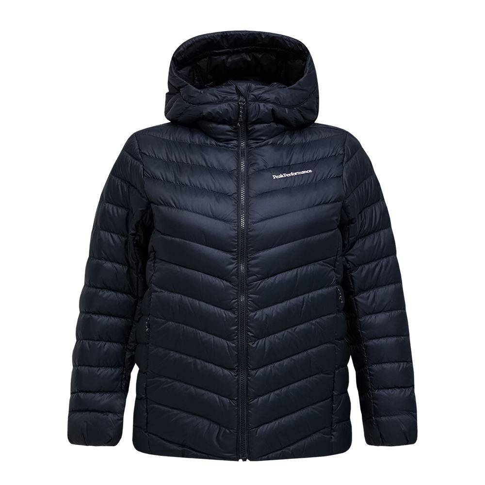 Frost Down Hood Jacket dam, Black, S