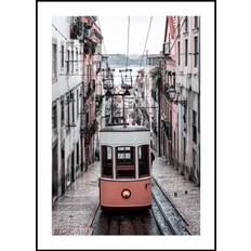 Lisbon Cable Car Plakat (40x50 cm)